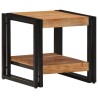 Table basse Marron 40 x 40 x 38 cm Bois d'Acacia Massif 619509619509