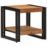Table basse Marron 40 x 40 x 38 cm Bois d'Acacia Massif 619509619509