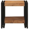 Table basse Marron 40 x 40 x 38 cm Bois d'Acacia Massif 619509619509
