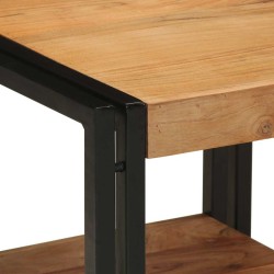 Table basse Marron 40 x 40 x 38 cm Bois d'Acacia Massif 619509619509