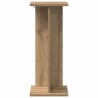 Support de Plante 2 pc Chêne Artisanal 25 x 25,5 x 60,5 cm 619510619510