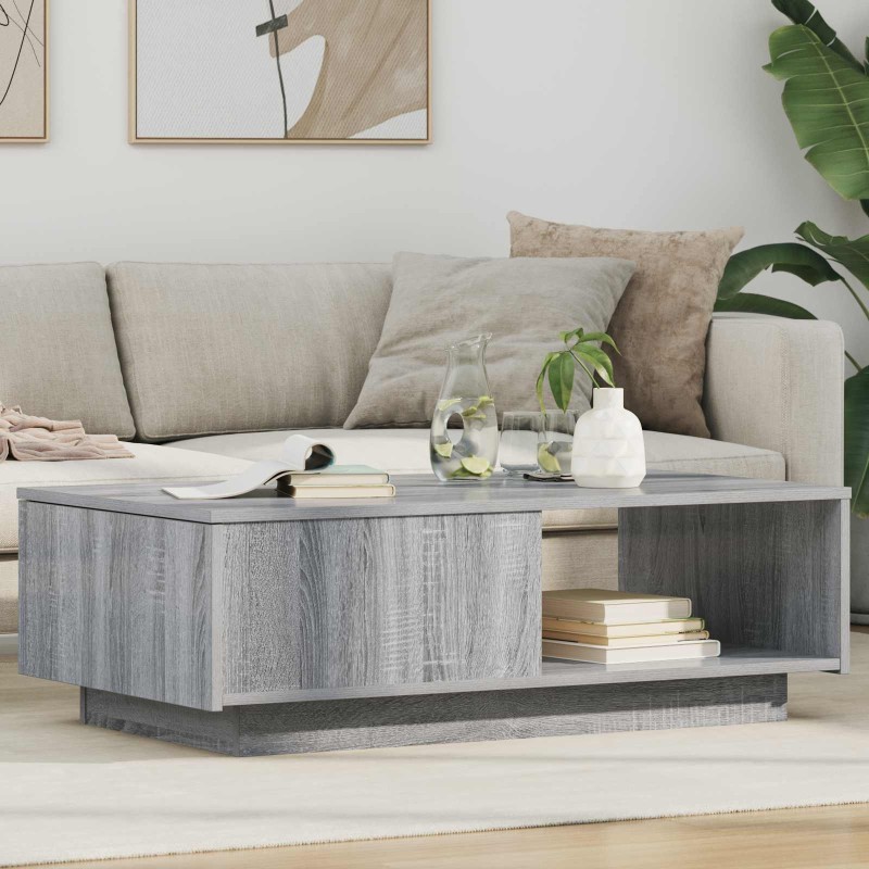 Table basse Gris Sonoma 95 x 55 x 31 cm Bois d'ingénierie 619511619511