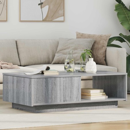Table basse Gris Sonoma 95 x 55 x 31 cm Bois d'ingénierie 619511619511