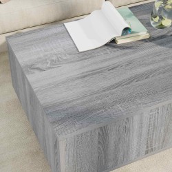 Table basse Gris Sonoma 95 x 55 x 31 cm Bois d'ingénierie 619511619511