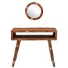 Table de Toilette Marron 90 x 76 x 45 cm Bois Recyclé Solide 619515619515