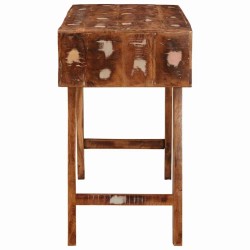 Table de Toilette Marron 90 x 76 x 45 cm Bois Recyclé Solide 619515619515
