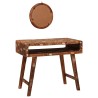 Table de Toilette Marron 90 x 76 x 45 cm Bois Recyclé Solide 619515619515