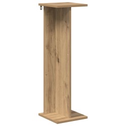 Support de Plante 2 pc Chêne Artisanal 25 x 25,5 x 80,5 cm 619516619516