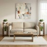 Support de Plante 2 pc Chêne Artisanal 30 x 30 x 80 cm 619517619517
