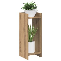 Support de Plante 2 pc Chêne Artisanal 30 x 30 x 80 cm 619517619517