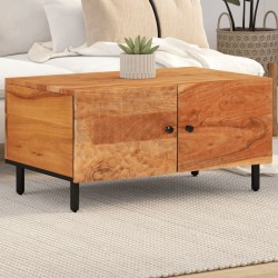 Table basse 80x50x40 cm bois massif d'acacia 619519619519