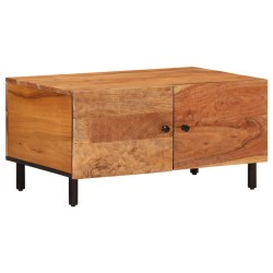 Table basse 80x50x40 cm bois massif d'acacia 619519619519