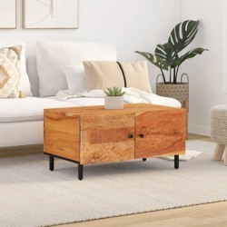 Table basse 80x50x40 cm bois massif d'acacia 619519619519