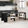 Table à dîner 240 x 85 x 75 cm Bois d'ingénierie Chêne noir 619522619522
