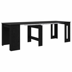 Table à dîner 240 x 85 x 75 cm Bois d'ingénierie Chêne noir 619522619522