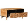 Table basse Marron 80 x 54 x 40 cm Bois de mangue massif 619529619529