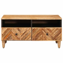 Table basse Marron 80 x 54 x 40 cm Bois de mangue massif 619529619529