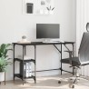 Bureau Chêne noir 120 x 50 x 75 cm Bois d'ingénierie 619537619537