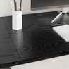 Bureau Chêne noir 120 x 50 x 75 cm Bois d'ingénierie 619537619537