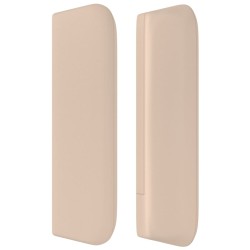 Tête de lit avec oreilles Cappuccino 103x16x78/88 cm Similicuir 619538619538