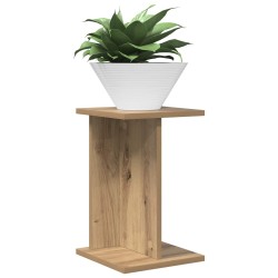 Support de Plante 2 pc Chêne Artisanal 25 x 25,5 x 40,5 cm 619548619548