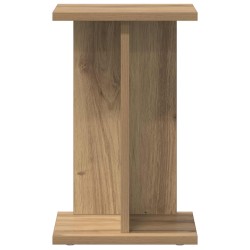 Support de Plante 2 pc Chêne Artisanal 25 x 25,5 x 40,5 cm 619548619548