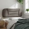 Coussin de tête de lit Hvar taupe 100 cm tissu 619554619554