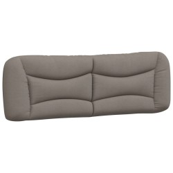 Coussin de tête de lit Hvar taupe 160 cm tissu 619556619556