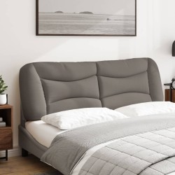 Coussin de tête de lit Hvar taupe 160 cm tissu 619556619556