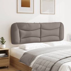 Coussin de tête de lit Hvar taupe 160 cm tissu 619556619556