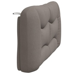 Coussin de tête de lit Hvar taupe 160 cm tissu 619556619556