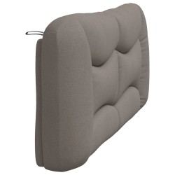 Coussin de tête de lit Hvar taupe 180 cm tissu 619557619557