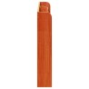 Tête de lit avec étagères marron cire 160 cm bois massif de pin 619558619558