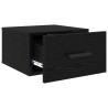 Cabinet de chevet 2 pcs Chêne noir 35 x 35 x 20 cm 619560619560