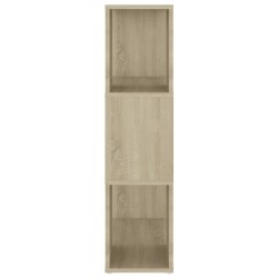 Bibliothèque/Séparateur de pièce Chêne Sonoma 60x24x94 cm 619563619563