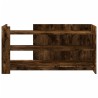 Table basse chêne fumé 100x50x50 cm bois d'ingénierie 619567619567