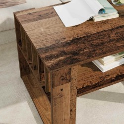Table basse Bois ancien 66 x 49,5 x 45 cm Bois d'ingénierie 619568619568