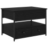 Table basse Chêne noir 70 x 50 x 54.5 cm Bois d'ingénierie 619576619576
