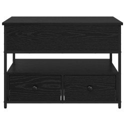 Table basse Chêne noir 70 x 50 x 54.5 cm Bois d'ingénierie 619576619576