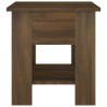 Table basse chêne marron 40x40x42 cm bois d'ingénierie 619577619577