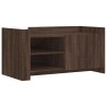 Table basse chêne marron 100x50x50 cm bois d'ingénierie 619578619578