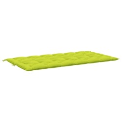 Coussin de banc de jardin vert vif 200x(50+50)x7cm tissu oxford 619580619580