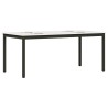 Table de salle à manger / Table de repas Blanc 180 x 90 x 75 cm 619581619581