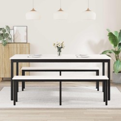 Table de salle à manger / Table de repas Blanc 180 x 90 x 75 cm 619581619581