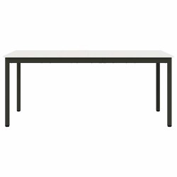 Table de salle à manger / Table de repas Blanc 180 x 90 x 75 cm 619581619581