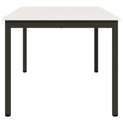 Table de salle à manger / Table de repas Blanc 180 x 90 x 75 cm 619581619581