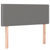 Tête de lit à LED Gris foncé 80x5x78/88 cm Tissu 619592619592