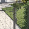 Porte de Jardin Woerden Gris 195 x 400 cm Acier 619603619603