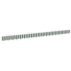Remplacement de lambrequin Vert et blanc 4 m Polyester 619640619640