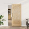 Porte coulissante ORKDAL Naturel et Blanc 86 x 198,5 cm 619649619649